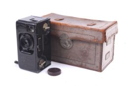 An Andre Debrie Paris SEPT camera. With an H. Rousesel 50mm f3.5 Stylor lens.