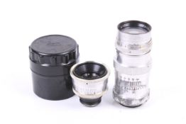 Two Jupiter LTM rangefinder lenses. To include a Jupiter-12 35mm f2.