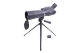 A Hanoptik 20-60x60 spotting scope. Complete with lens covers and tripod, L35cm.
