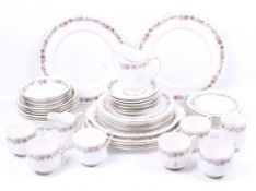 A Paragon Belinda tea and dinner service. To include two milk jugs, cups and saucers, etc. Max.