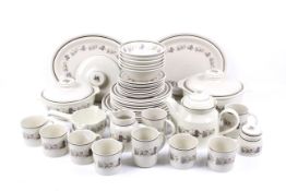 A Royal Doulton tea and dinner service in the 'Harvest Garland' pattern.