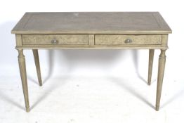 A contemporary hall table.