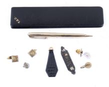 An assortment of collectables.