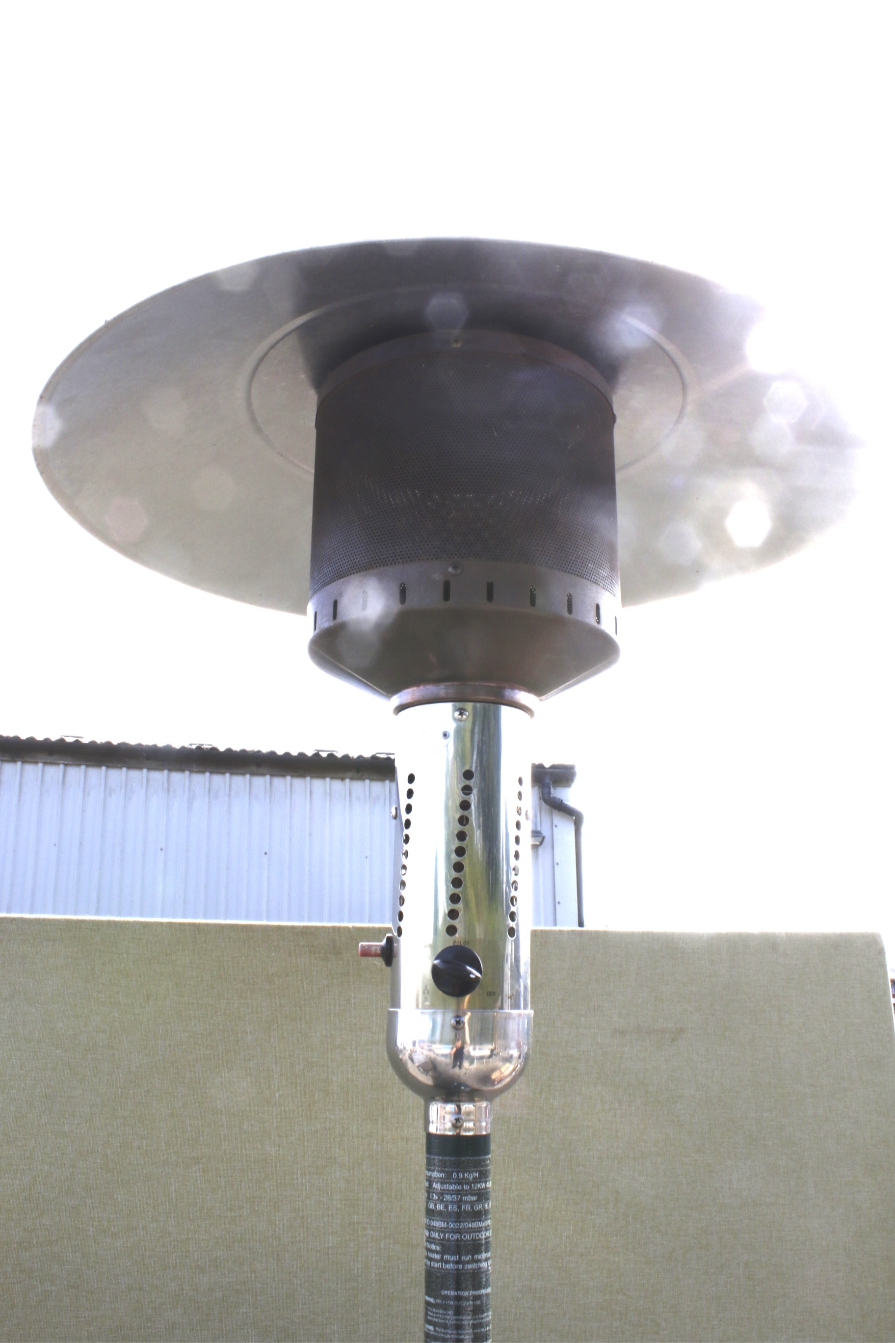 A Hotspot freestanding patio heater. Serial no. - Image 2 of 2