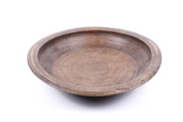 A turned sycamore bowl.