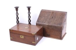 A collection of assorted wooden items.
