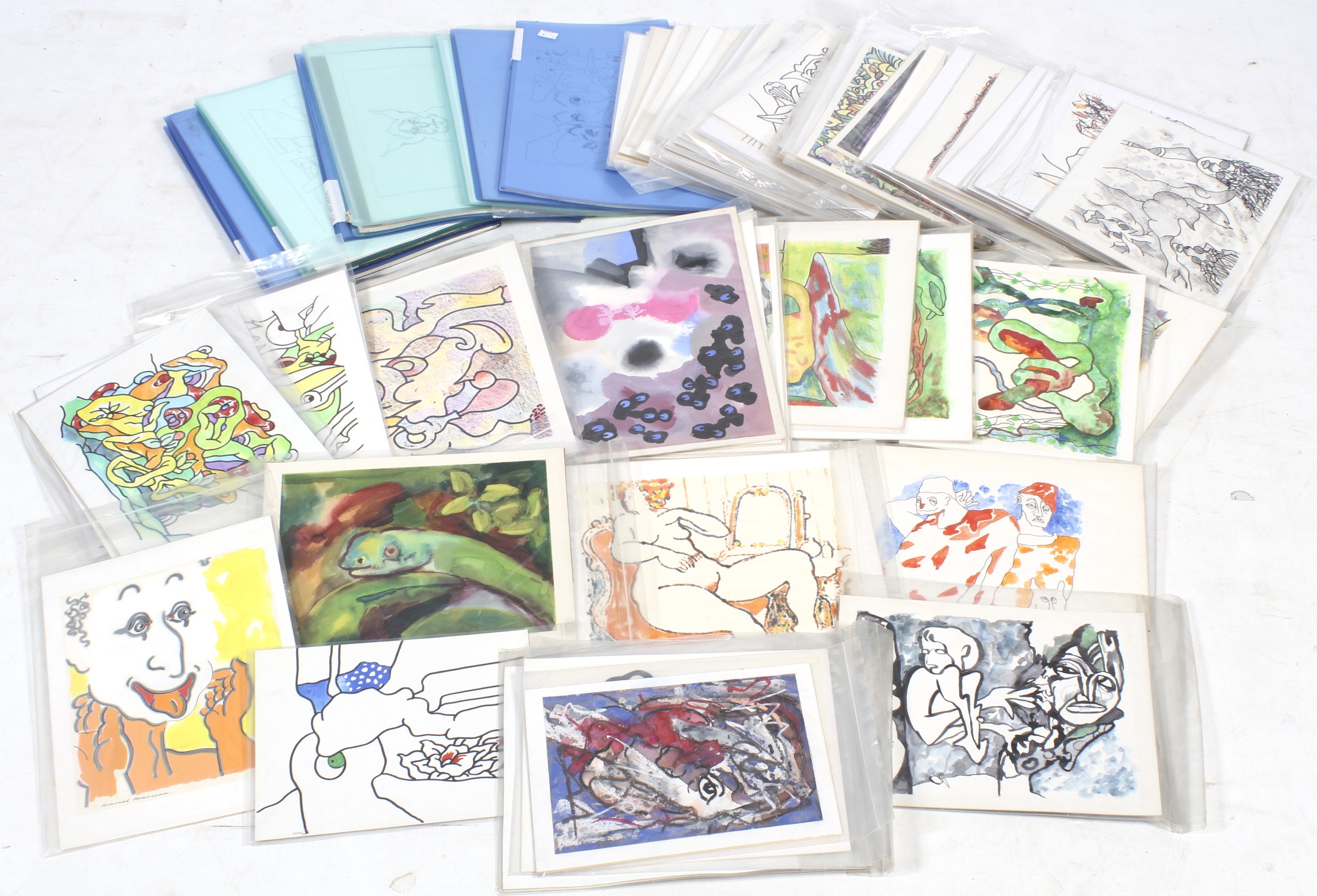 Kendrick Owen (Bristol) - a large collection of original pictures.