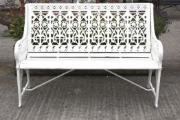 A brand new 5ft Medieval cast aluminium bench.