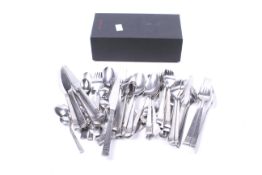 A set of Jonelle Dulwich stainless steel flatware.