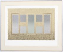 Brad Faine (1945) - Golden Adate II - signed artist proof screenprint. Dated '86. Framed.