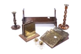 An assortment of collectables.