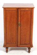 A 20th century mahogany cabinet.