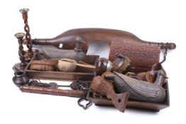 An assortment of treen.