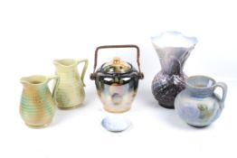 A selection of mostly mid-century ceramics.