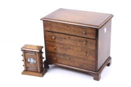 Two early 20th century oak items.