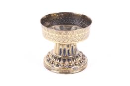 A silver-gilt replica of 'The Tudor Cup' of 1521 also known as the 'Holms Cup'.