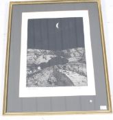 Peter Cohen (XX) - Artist Proof etching - 'Night Malham'. Signed bottom right, 32cm x 45cm.
