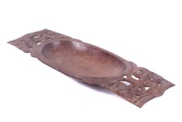 Papua New Guinea. A Massim Tribriand Islands feast bowl.