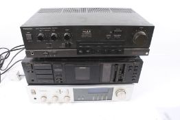 Three vintage HiFi separates.