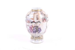 An 18th century small Chinese vase.