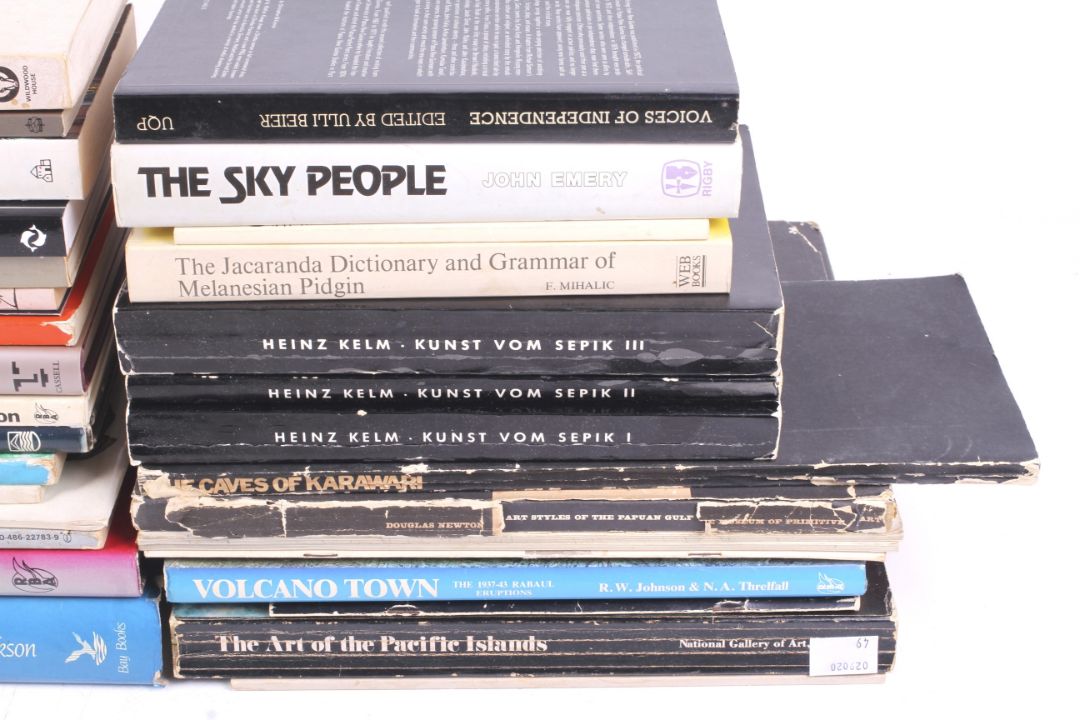 A large collection of books, primarily regarding Papua New Guinea. - Image 3 of 4