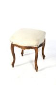 A Victorian footstool.