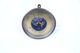 A Taylor U.S. Navy brass barometer.