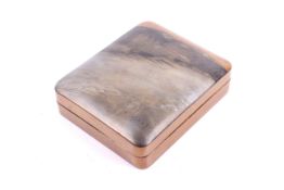 A Japanese Meiji period suzuribako, lacquer writing box.