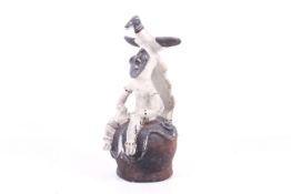 Papua New Guinea. An Iatmul people earthenware gable finial, 'konguwavi'.