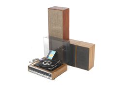 A mid-century Ferguson Unit Audio music centre.