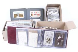 A large collection of 20th century postcards.