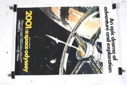 Stanley Kubrick's 2001: Space Odyssey (1968) movie film advertising poster.