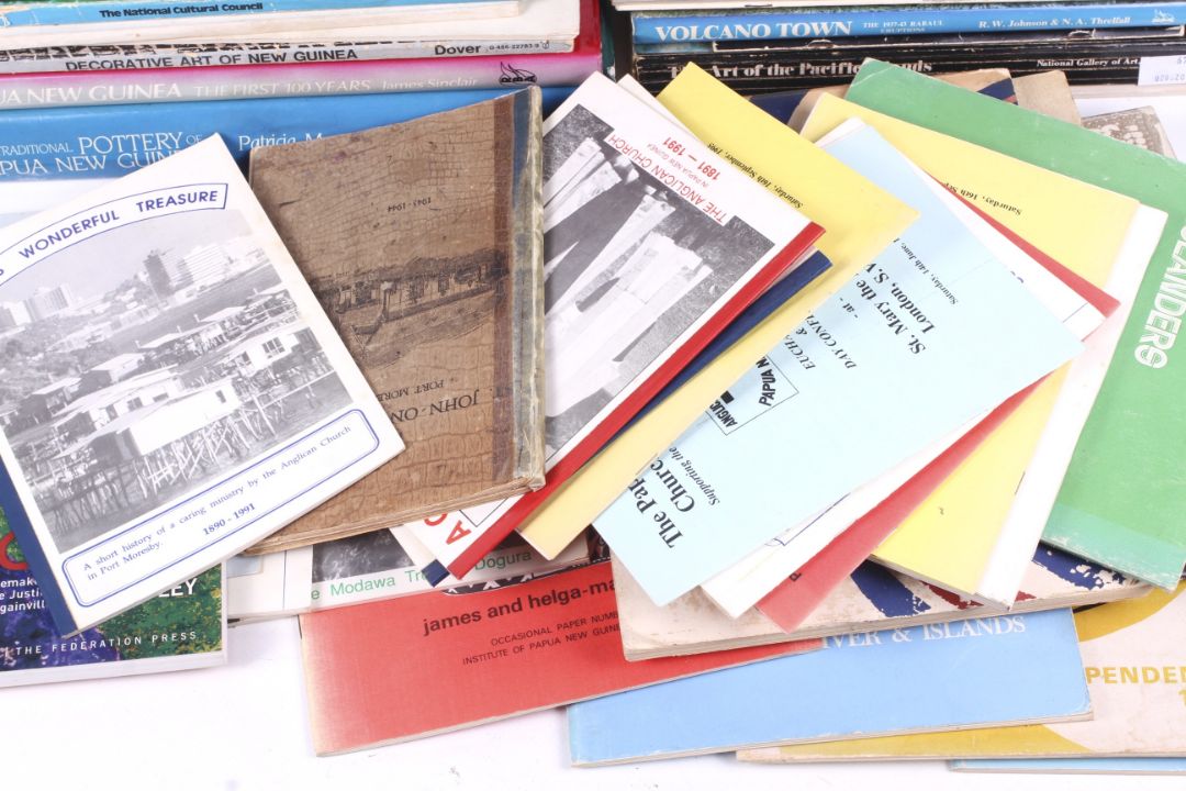 A large collection of books, primarily regarding Papua New Guinea. - Image 4 of 4