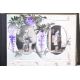 A Japanese early 20th century lacquer album of period photographs and postcards. - Image 4 of 7