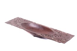 Papua New Guinea. A Massiam Trobriand Islands feast bowl.