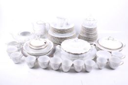 A Czecoslovakia tea and dinner service and a selection of ceramics.