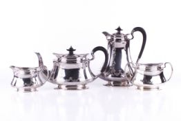 An early 20th century four piece tea and coffee set.