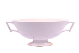 A 20th century Wedgwood Etrurai moonstone urn. Marked to base. W38.5cm.