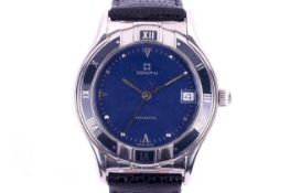 A Zenith gentlemans wrist watch.