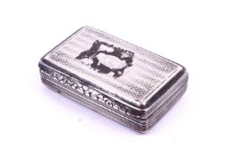 A George IV snuff box.
