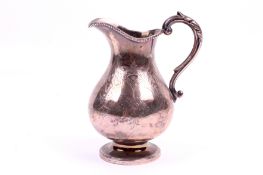 A Victorian small silver jug.