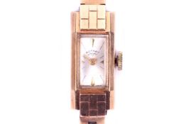 A vintage Rotary ladies bracelet watch. Quartz movement.