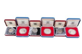 A collection of coins.