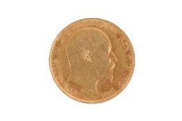 1903 Perth sovereign coin.