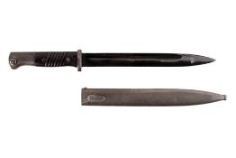 A German WWII K98 bayonet by Berg & Co.