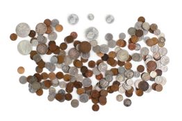 A collection of USA and Canada 20th century coinage.