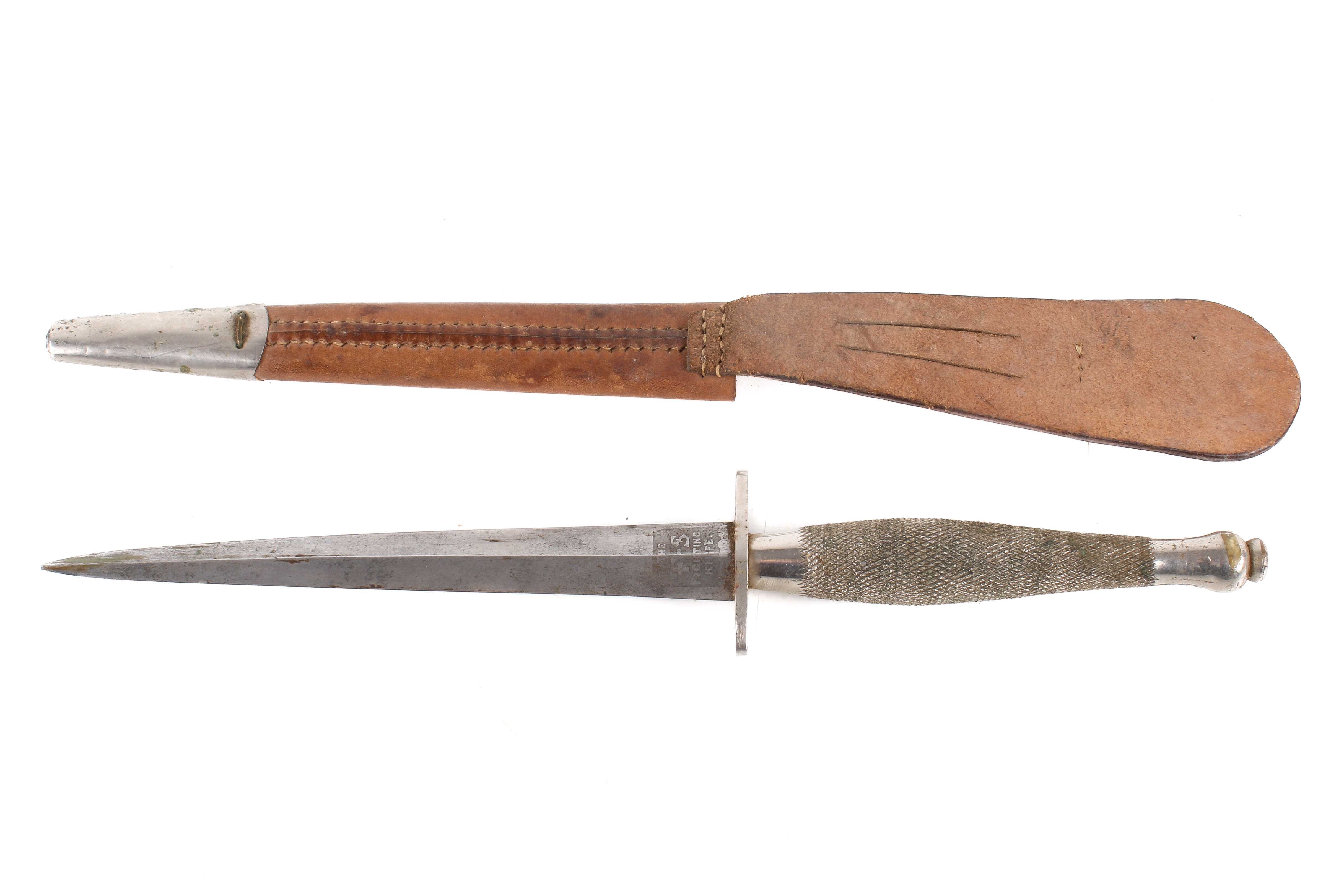 A WWII Fairbairn Sykes second pattern fighting knife. - Image 2 of 15