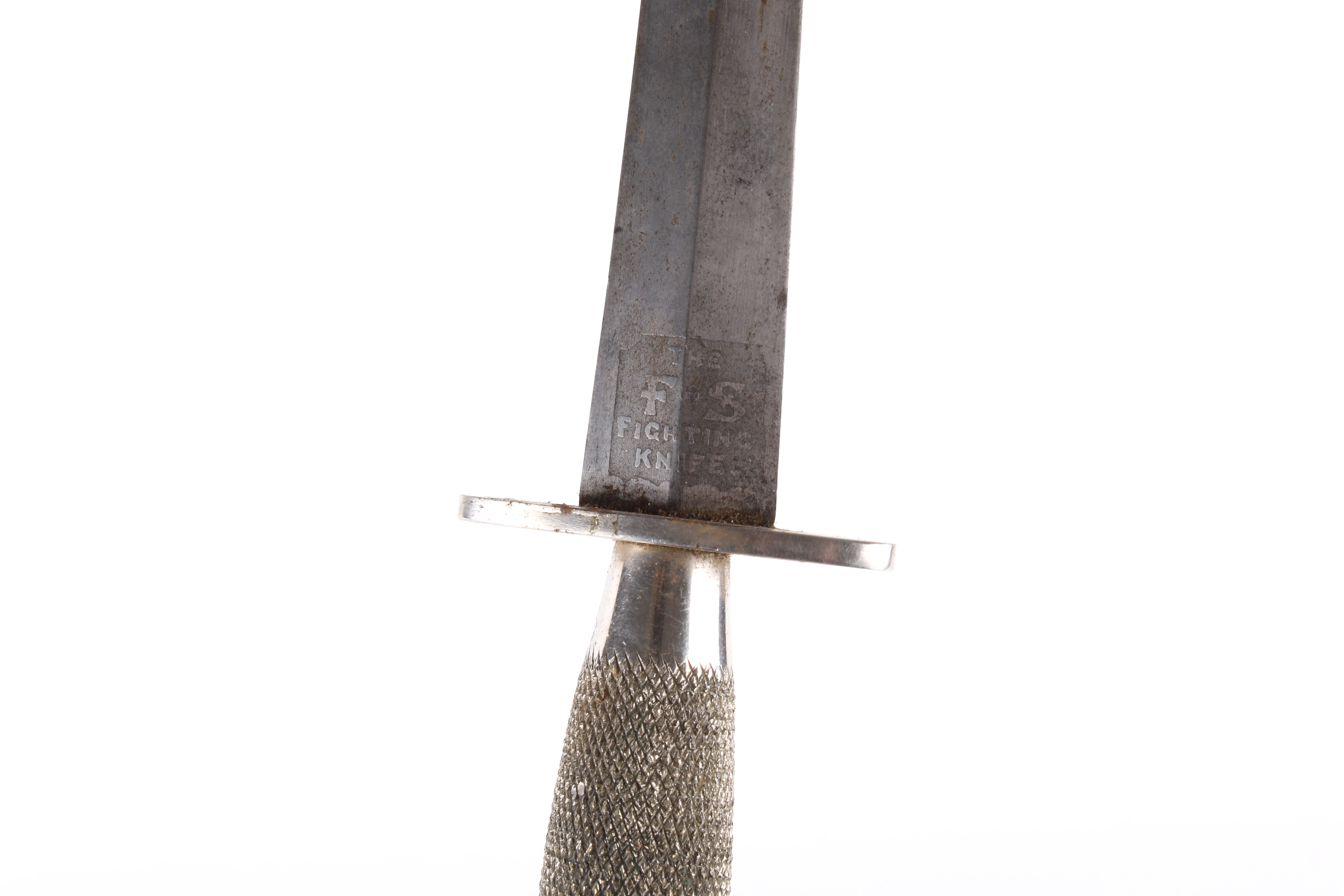A WWII Fairbairn Sykes second pattern fighting knife. - Image 3 of 15