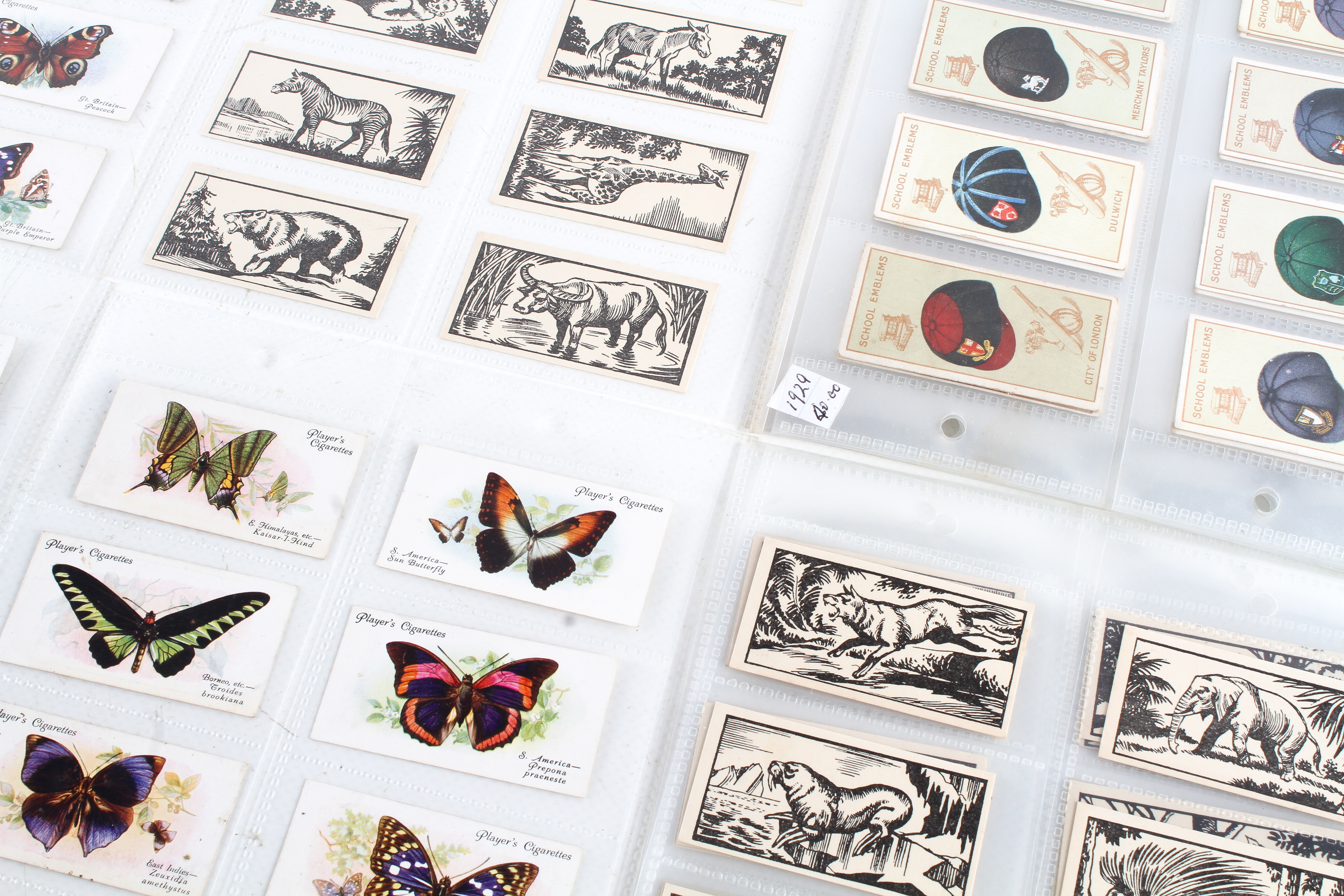 A mixed collection of early 20th century cigarette card sets. - Image 2 of 5