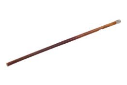 A Royal Marine Artillery swagger stick.